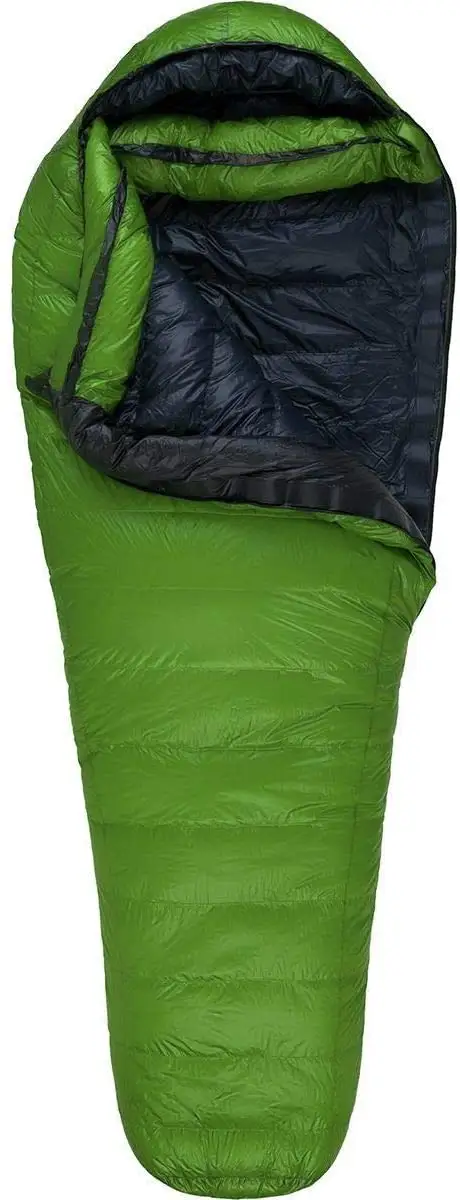 Woqi  10 Degree Versalite Moss Green 6FT 6IN Right  Left  Zip  Filling  Down Sleeping Bag for Camping