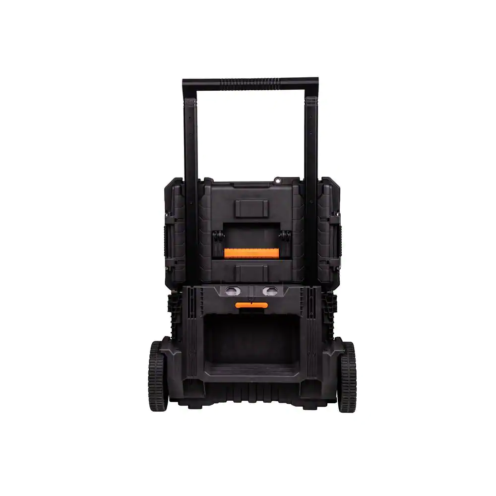 RIDGID 254065 2.0 Pro Gear System 25 in. All Terrain Rolling Tool Cart and Organizer Tool Box