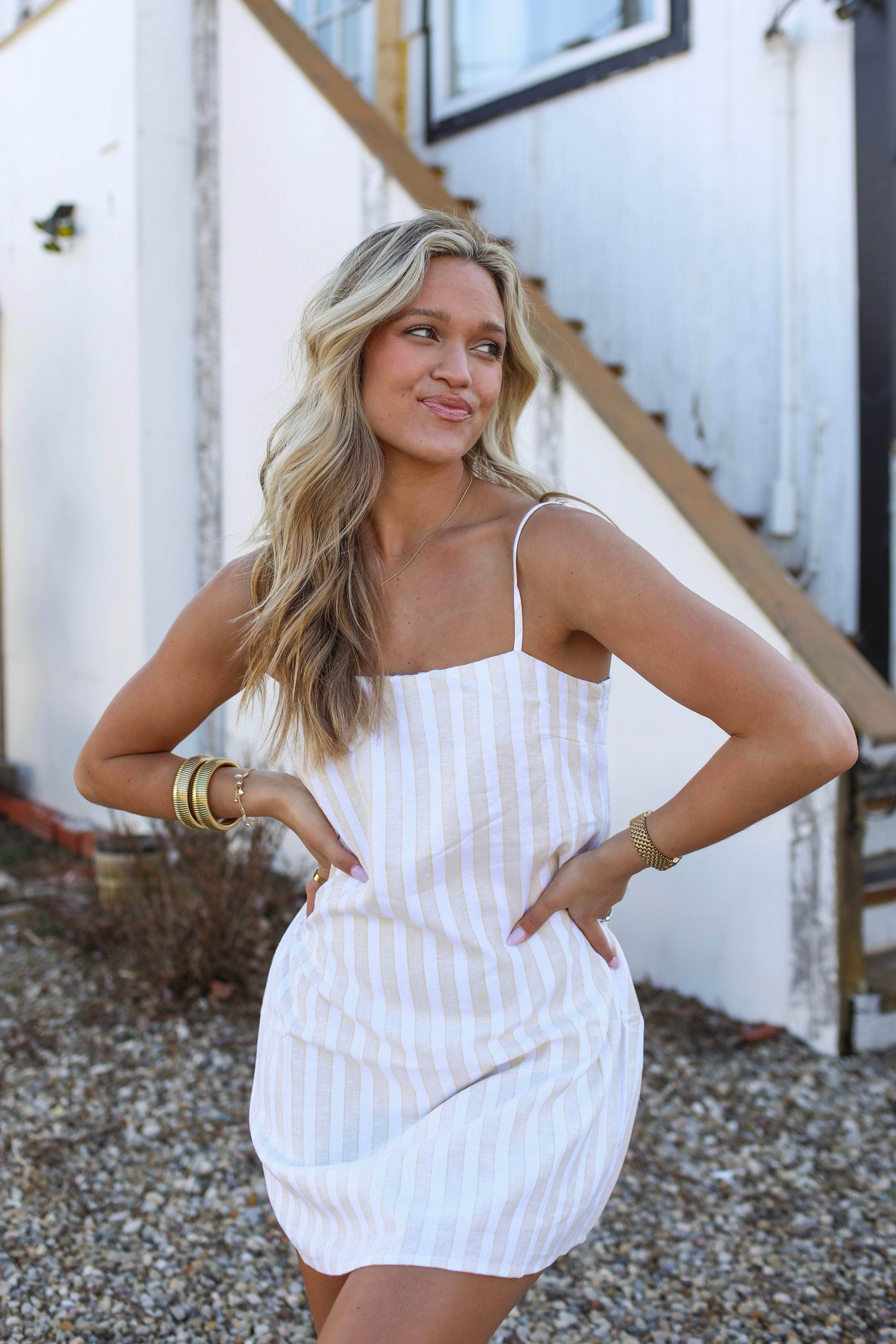 Lighthouse Linen Dress