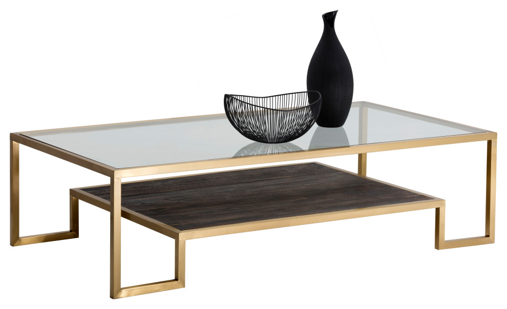 Carver Coffee Table  Rectangular   Contemporary   Coffee Tables   by Sunpan Modern Home  Houzz