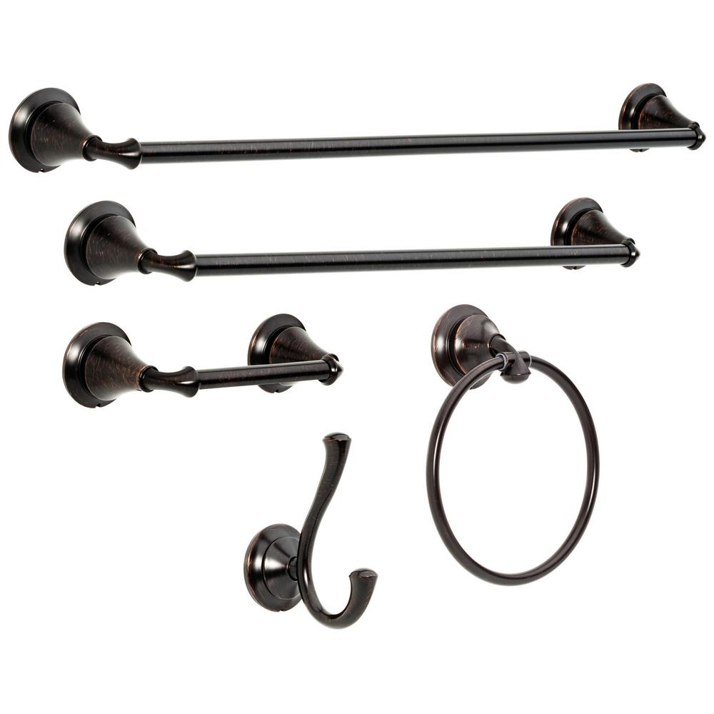 Delta 79418 Linden 18 Towel Bar  Bronze