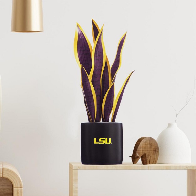 Forever Leaf Lsu Faux Snake Plant， Indoor Artificial Plant For Home Decor