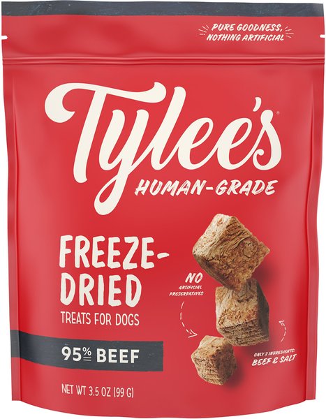 Tylee's Beef Human-Grade Freeze-Dried Dog Treats