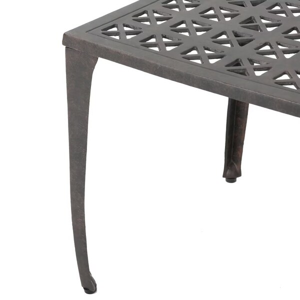 Modern Outdoor side table，for poolside，patio rocking chair