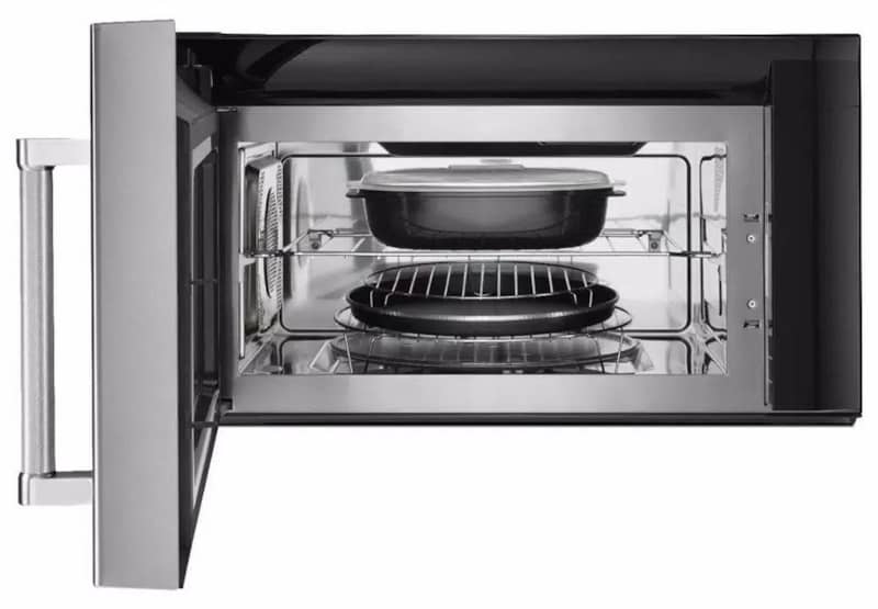 KitchenAid 30 PrintShield Stainless Steel Over-The-Range Microwave Hood Combination With Convection Cooking