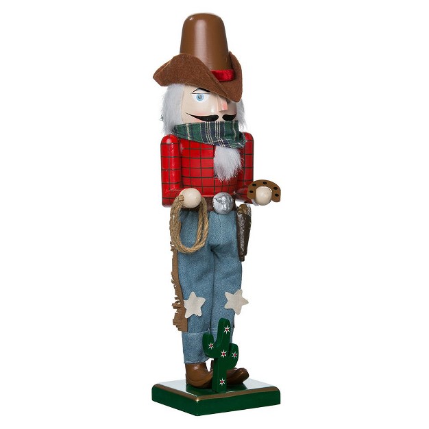 Wooden Cowboy Nutcracker