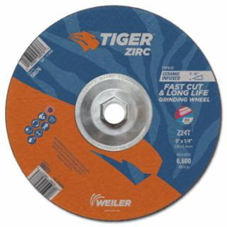 Weiler 804 58072 5 X 1/4 Tiger Zirc Ty27Grind Whl ...