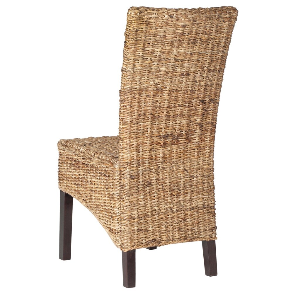 SAFAVIEH Rural Woven Dining Kiska Natural Dining Chairs (Set of 2)   18.1\