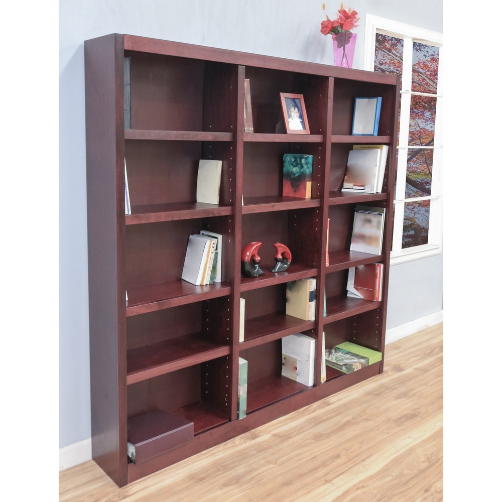 Concepts in Wood 72 inch Bookcase/Storage Unit