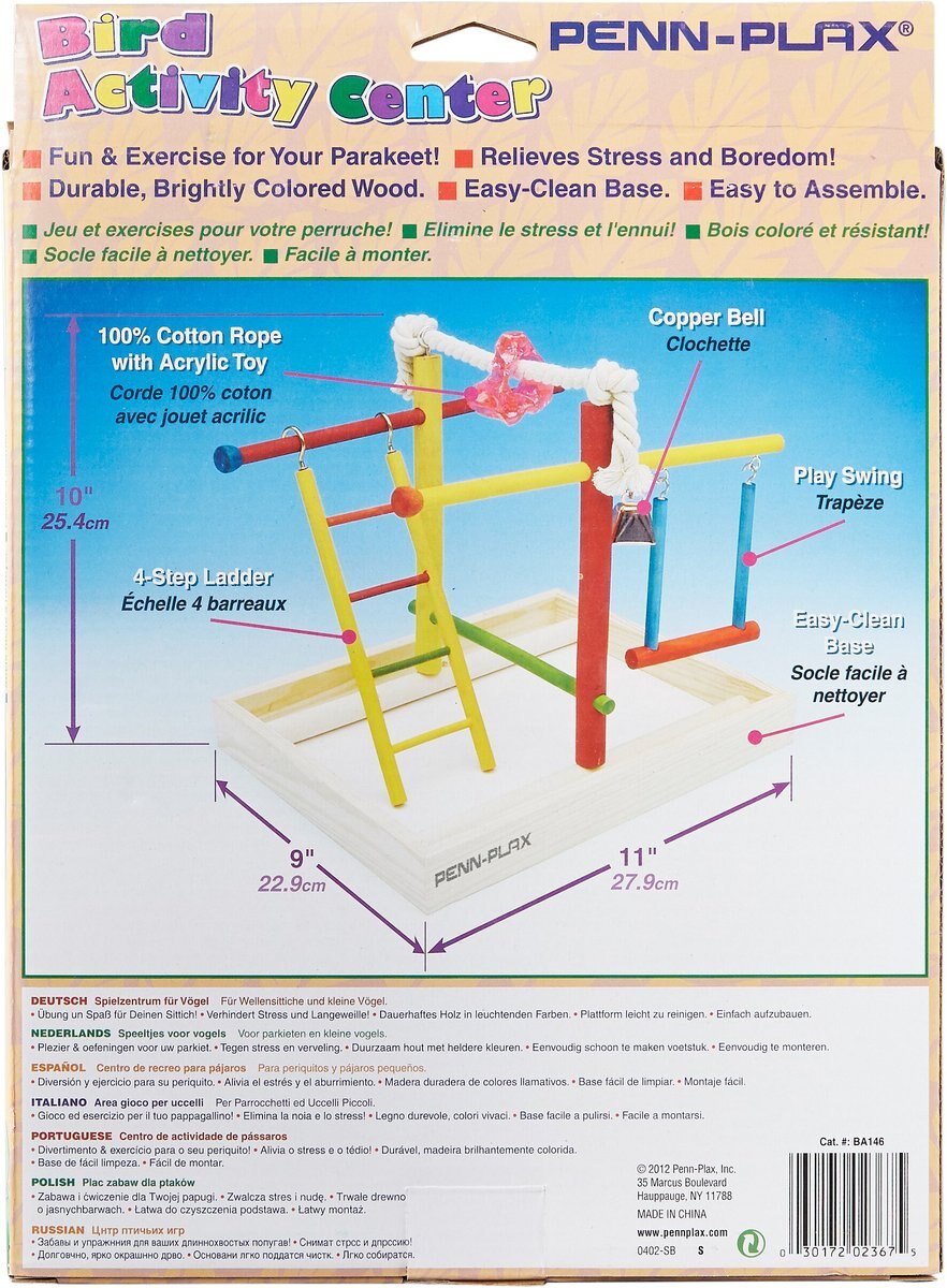 Penn-Plax Parakeet and Small Bird Activity Center