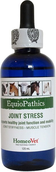 HomeoVet EquioPathics Joint Stress Relief Liquid Farm Animal and Horse Supplement