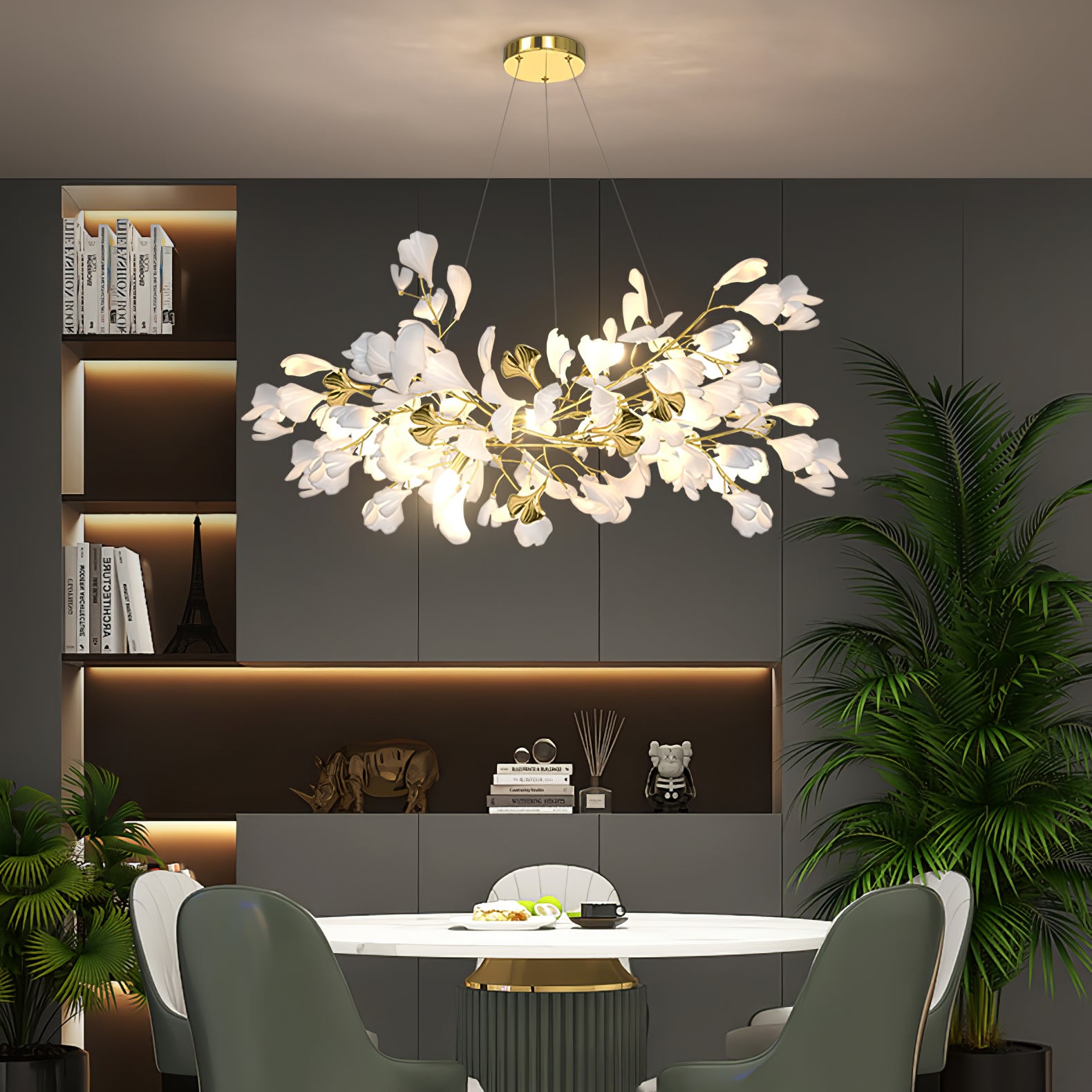 Gingko Chandelier Z