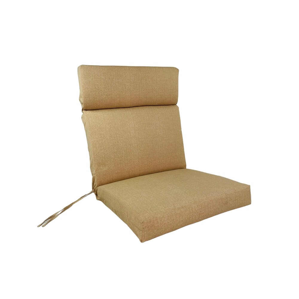 Outdoor McHusk High Back Chair Cushion   44x22x4