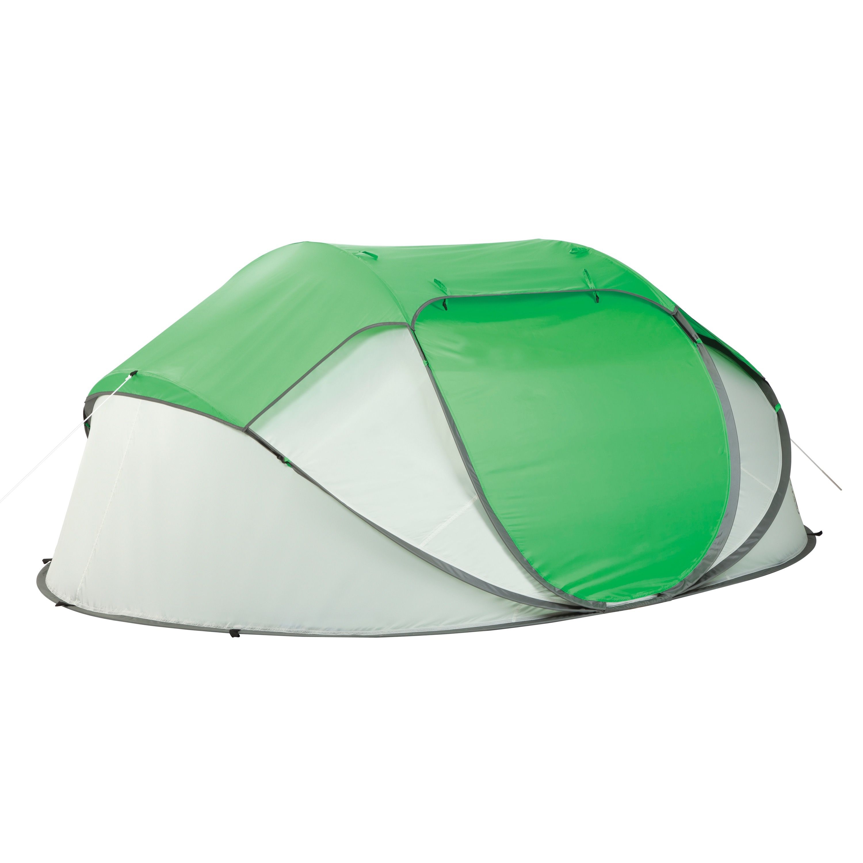 Coleman 4-Person Instant Pop-Up Tent 1 Room， Green