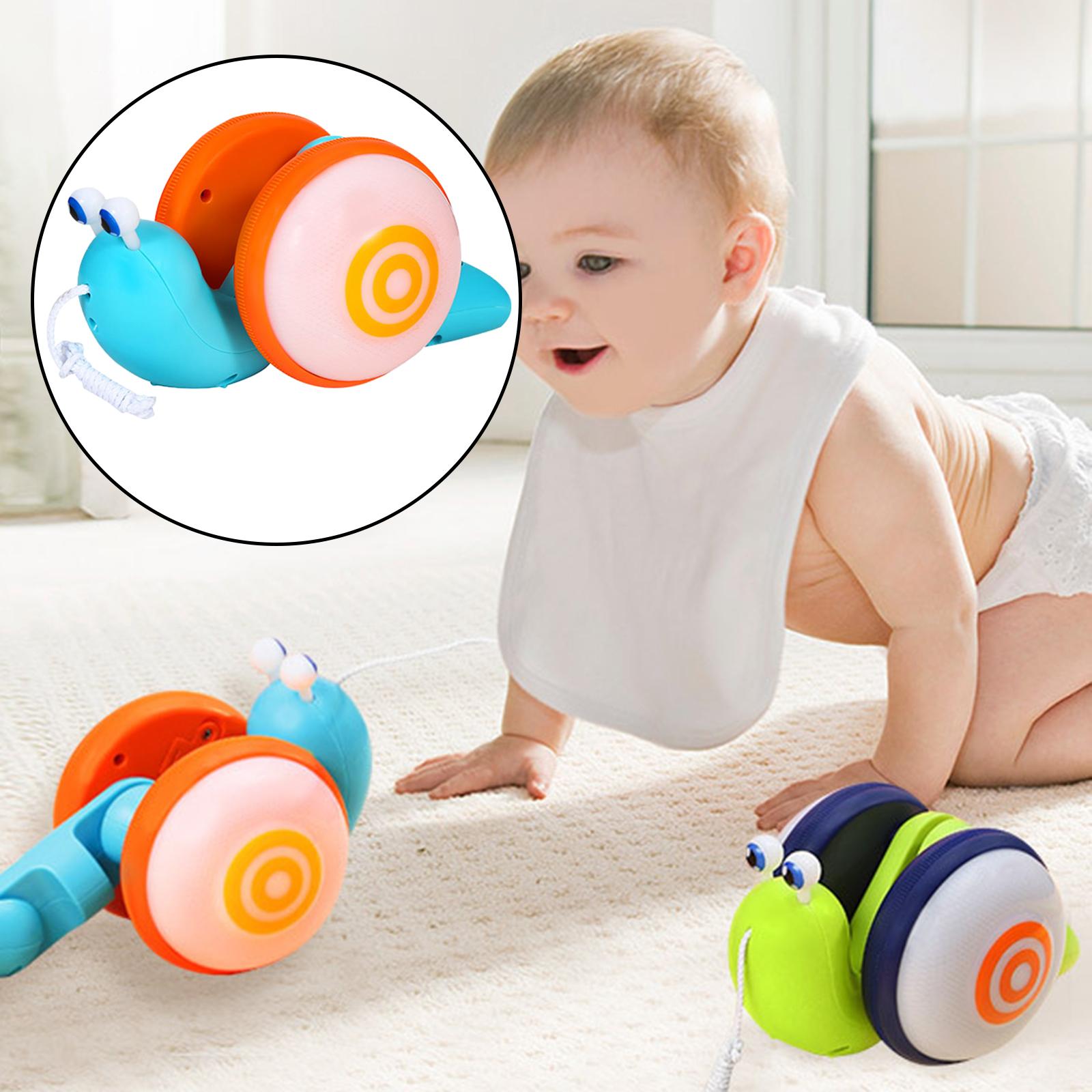 Cute -shaped Drag Toddler Toys Early Education Walk Lighting Music Walking Motor Skills