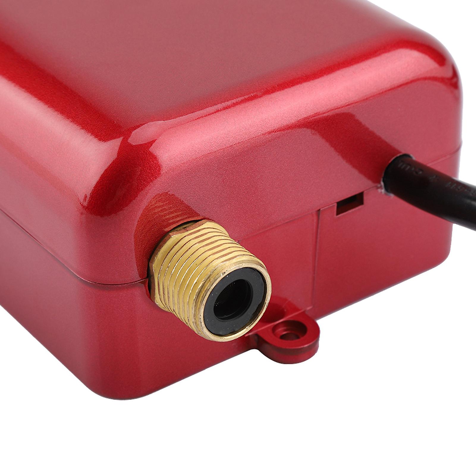 110v 3000w Mini Electric Tankless Instant Hot Water Heater Kitchen Washing Us Plug Red