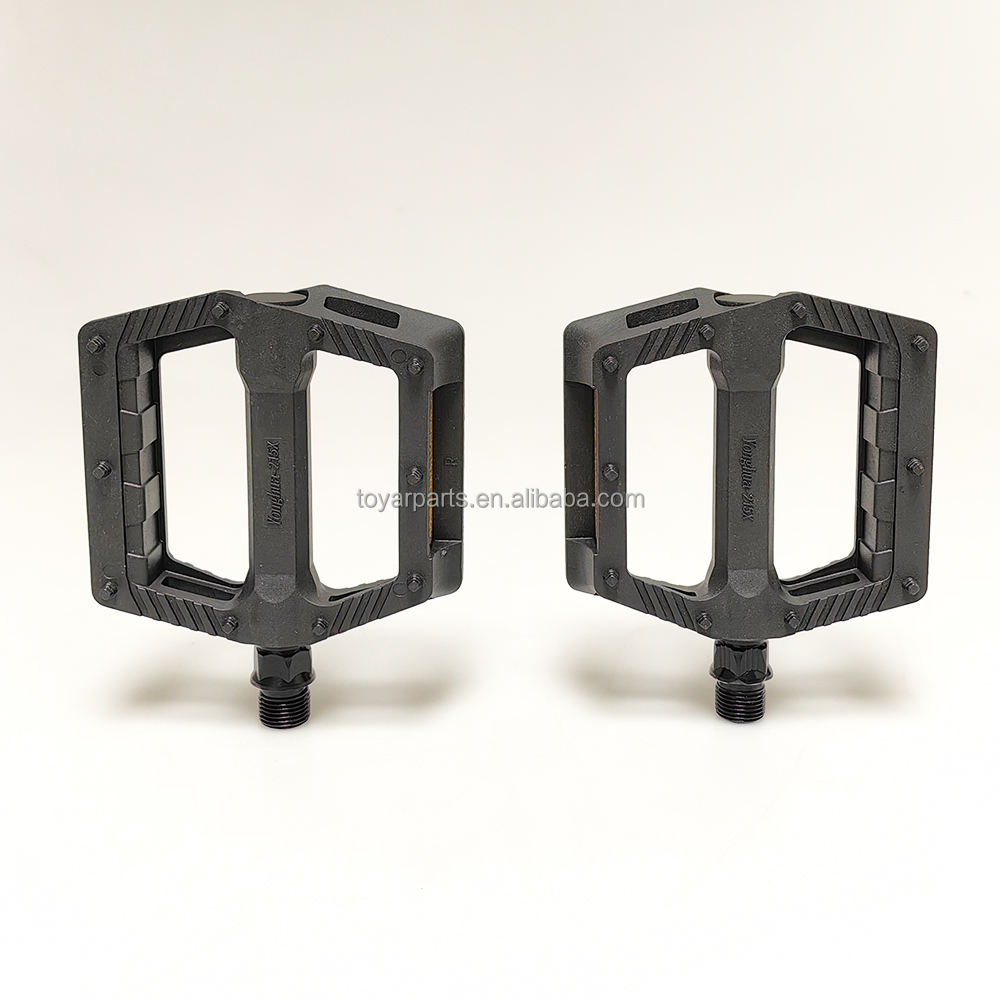 Anti Slip DU Bearing Bike Pedals Plastic Nylon Bicycle Accessories