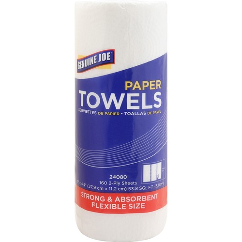 Genuine Joe 2Ply Household Roll Paper Towels  GJO24080