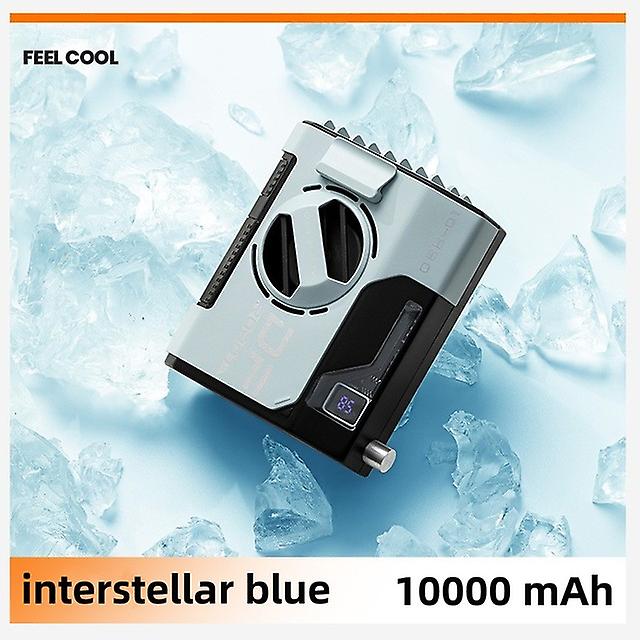 10000mah Hanging Neck/waist Fan Ultra-light Usb Mini Portable Rechargeable Fan For Outdoor Camping Hiking Climbing Running Sport