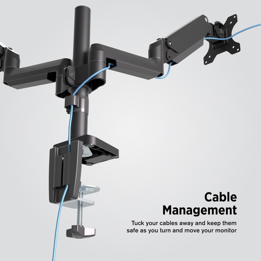 ProMounts Dual Monitor Gas Spring Stand Mount for 13 32\