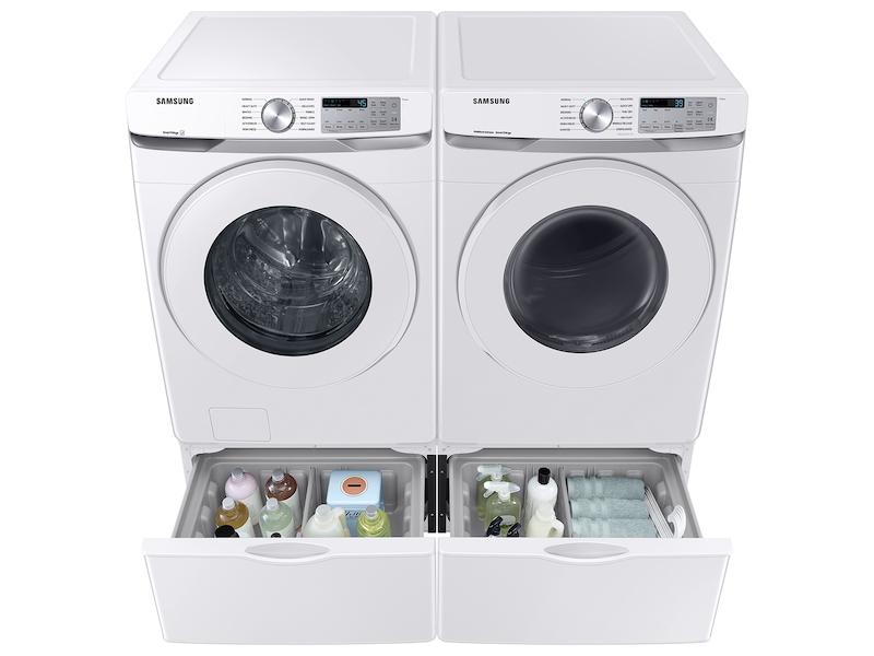 Samsung DVE51CG8000W 7.5 Cu. Ft. Smart Electric Dryer With Sensor Dry In White