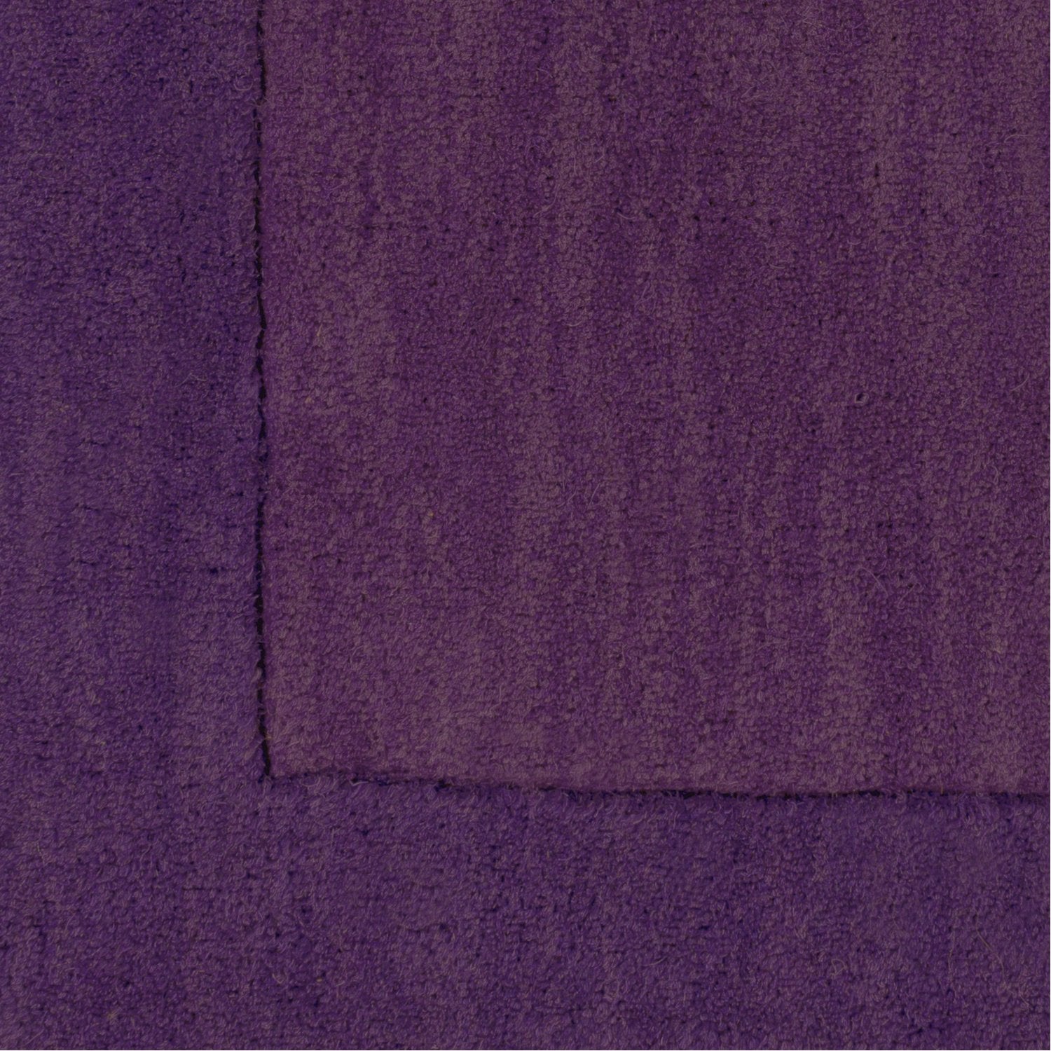 Mystique Collection Wool Area Rug in Aubergine and Dark Plum