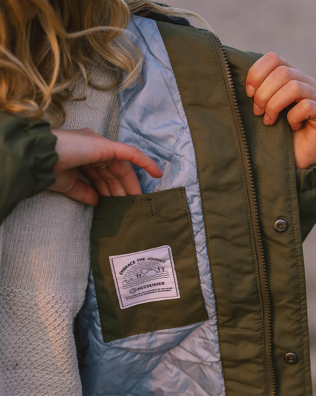 Alaska Recycled Jacket - Dusty Olive