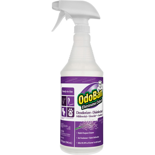 OdoBan Lavender Deodorizer Disinfectant Spray  ODO910162QC12