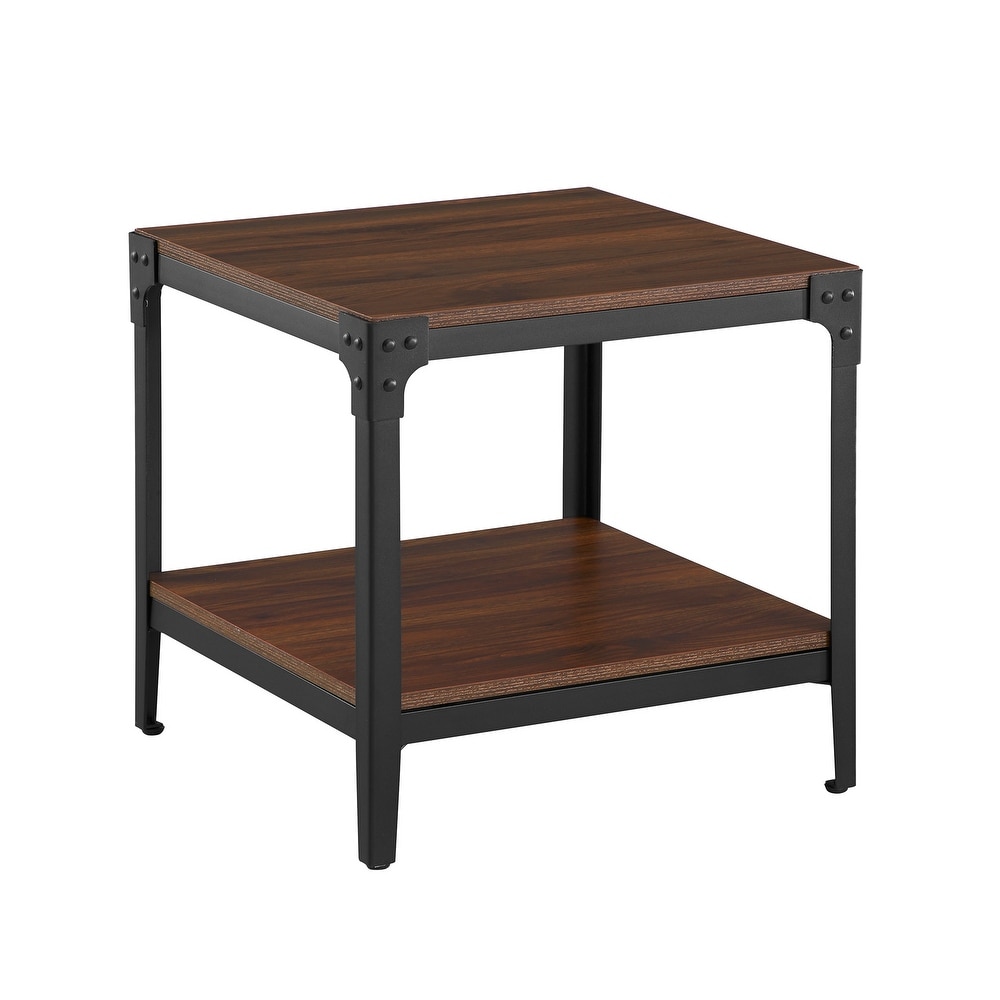 Middlebrook Witten Angle Iron Side Tables (Set of 2)