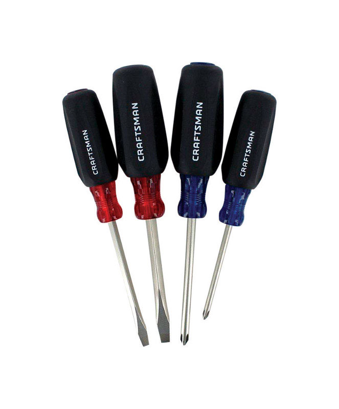 Craftsman Phillips/Slotted Screwdriver Set 4 pc