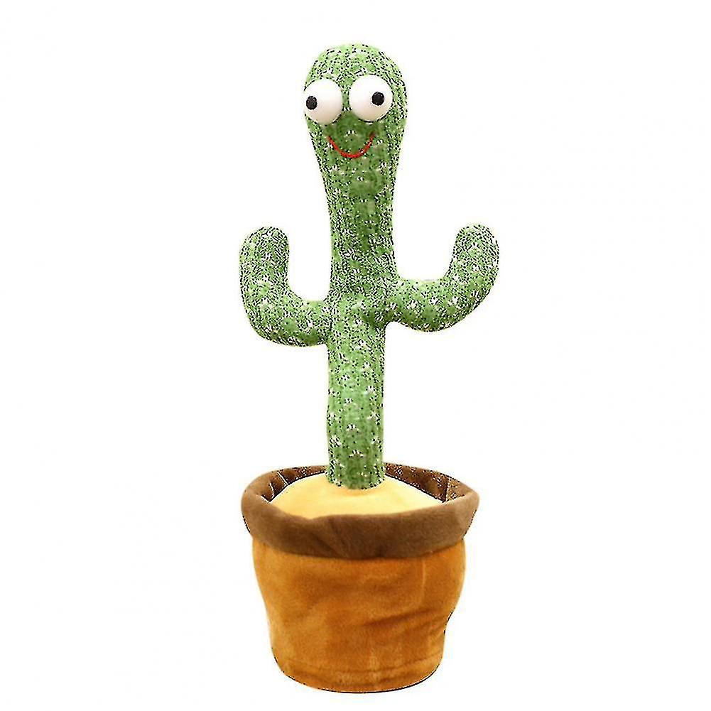 Dancing Cactus Toy，talking Reat Singing Sunny Cactus Toy(120 Songs)