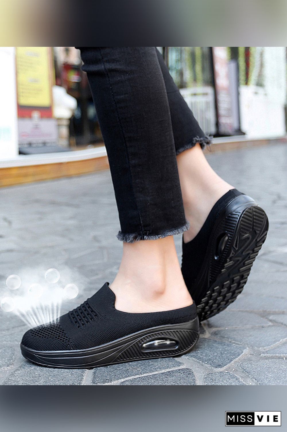 Seamless Air Cushion Sneaker Shoes