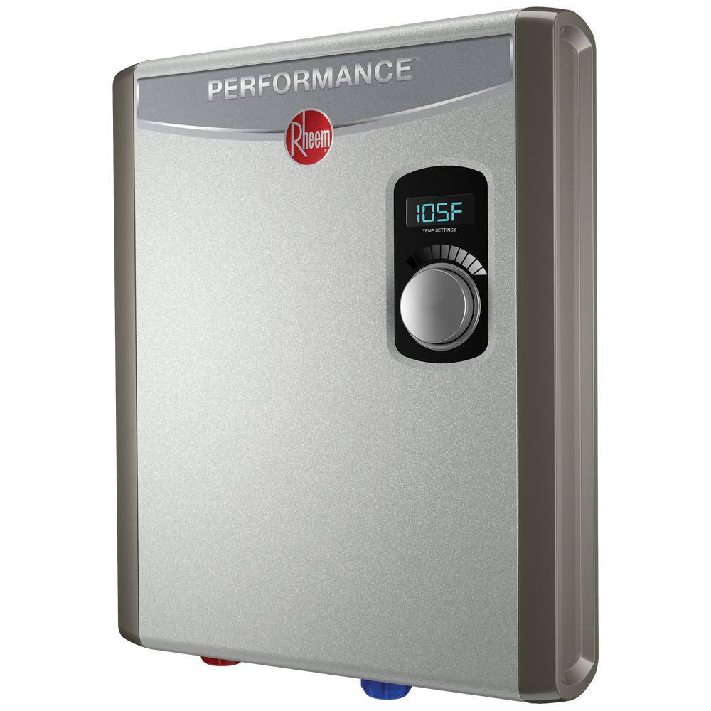 Rheem Performance 18 kW Self-Modulating 3.51 GPM Tankless Electric Water Heater RETEX-18