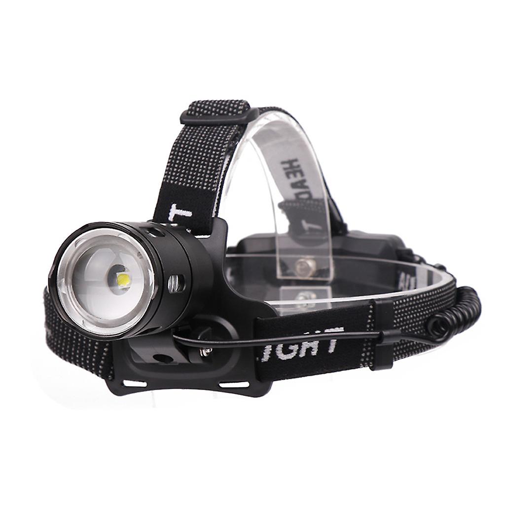 Xpl-v6 Ultra Bright Headlamp Led Fishing Headlight Brightest Camping Lantern Light Zoomable Usb Head Lamp Torch