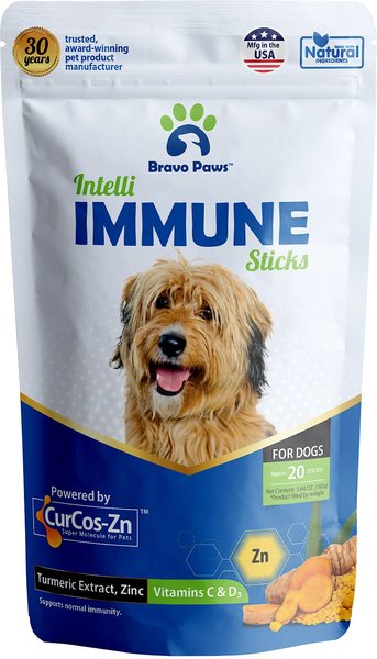 Bravo Paws Intelli Immune Sticks Dental Dog Treat