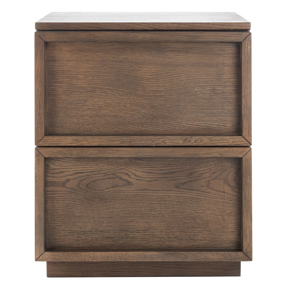 SAFAVIEH Couture Zeus 2 Drawer Nightstand.