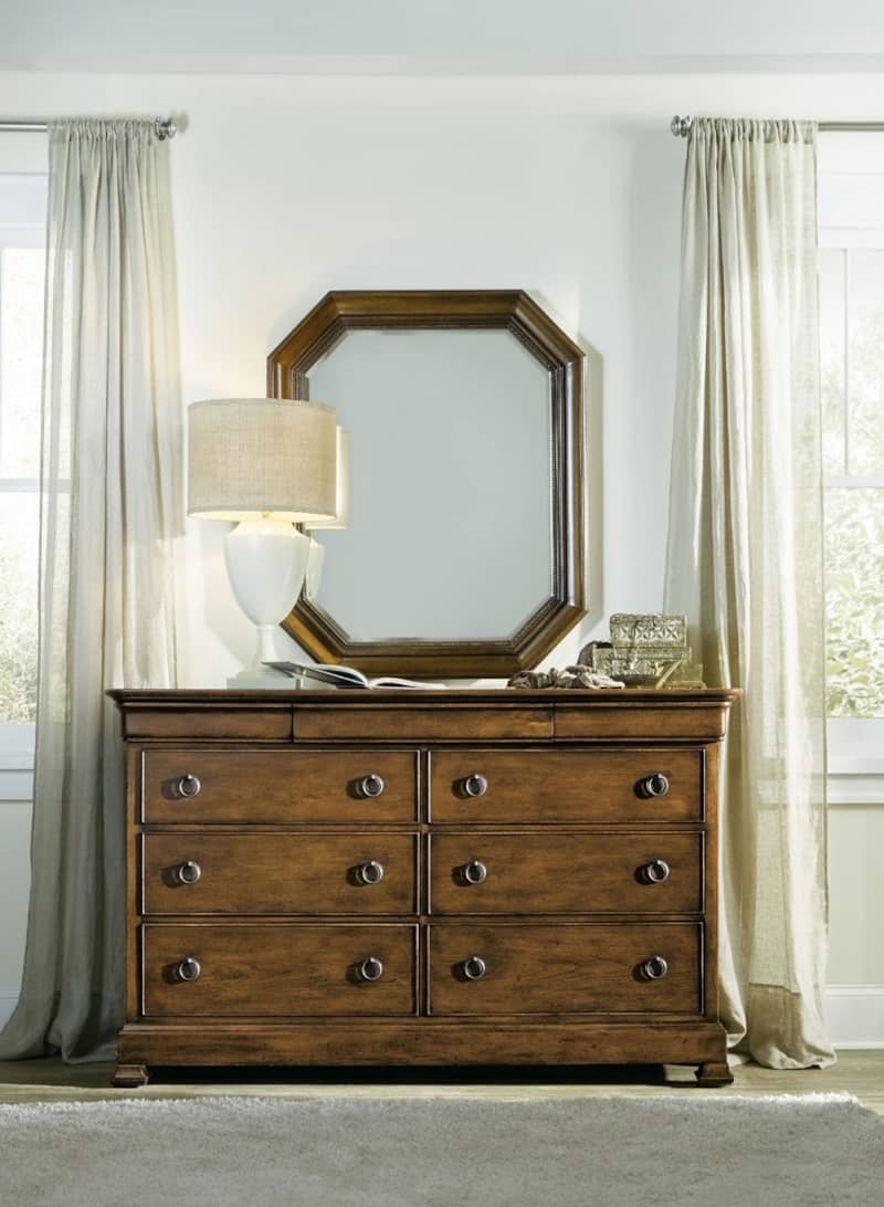 Hooker Furniture Bedroom Archivist Portrait Mirror