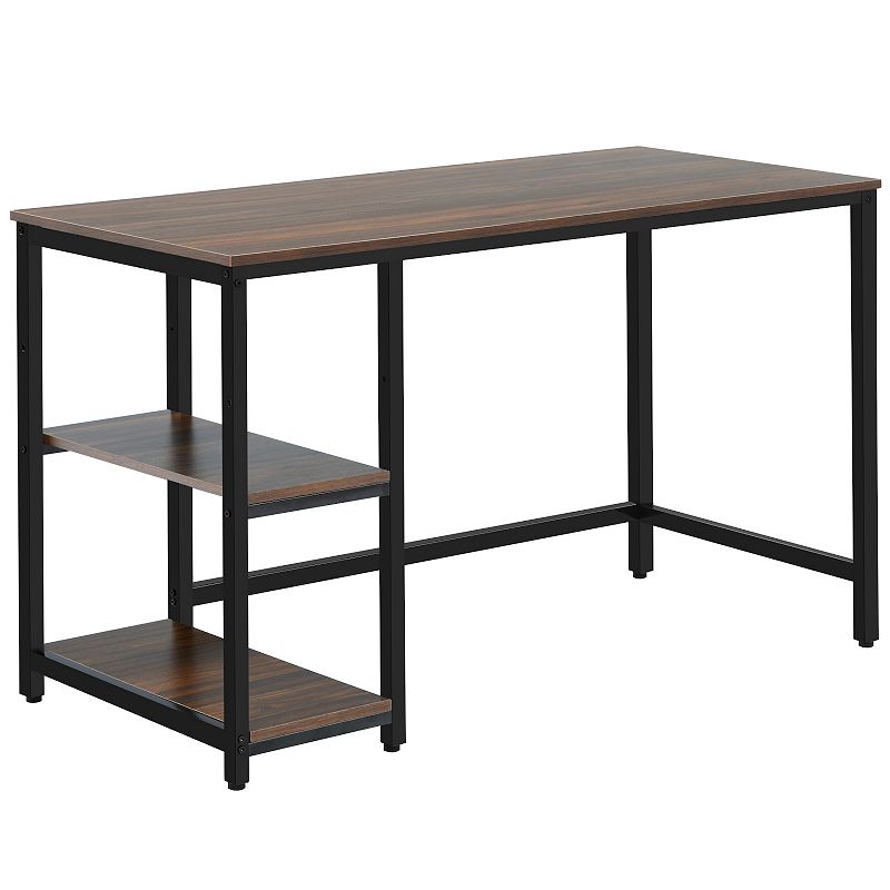 Computer Desk Office Study Table Workstation Home With Adjustable Shelf