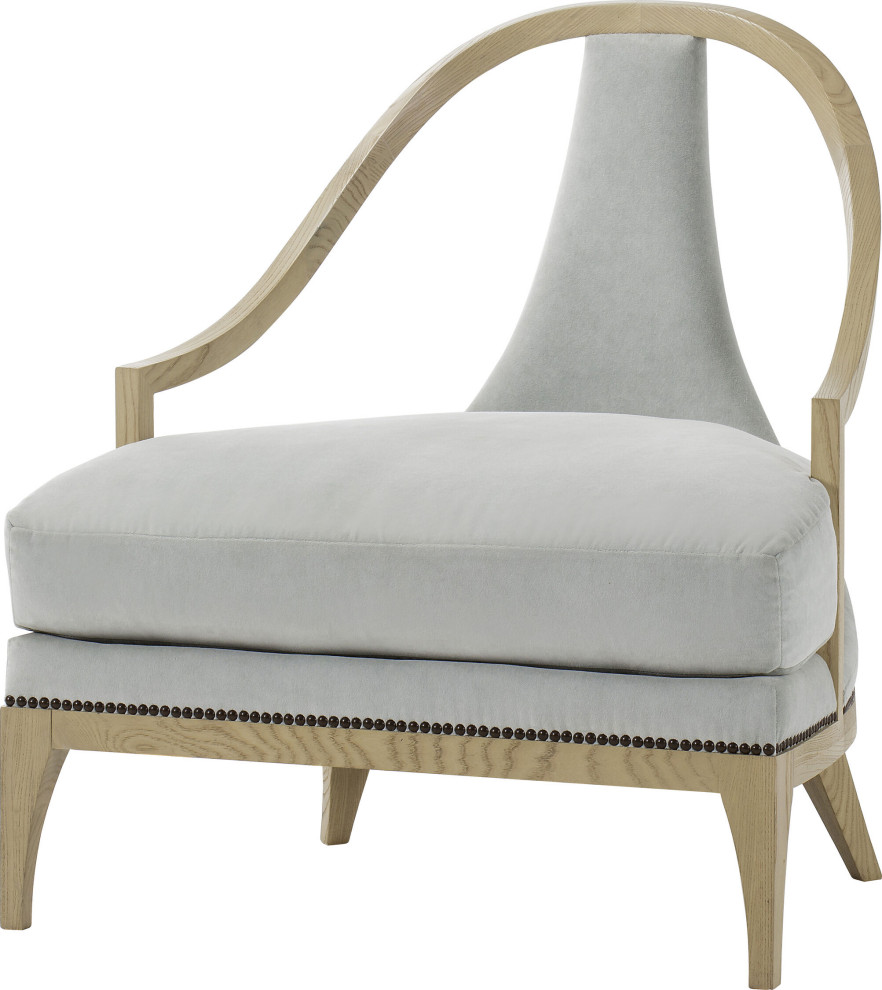 Ava Chair   Transitional   Armchairs And Accent Chairs   by HedgeApple  Houzz