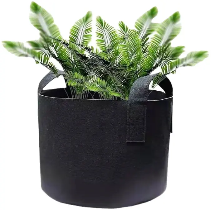 The planting bag Garden Root Grow Pots Planting felt grow bag 1 3 5 7 10 15 20 Gallon Size Gardening Supplies