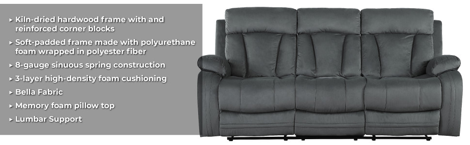 Axel Contemporary Microfiber Recliner Chair   Contemporary   Recliner Chairs   by Luxuriant Furniture  Houzz