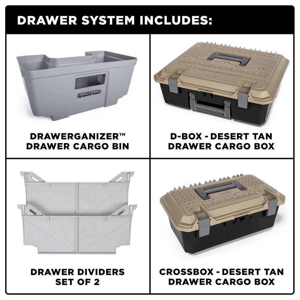 DECKED Cargo Van Storage System for Mercedes-Benz Sprinter Van MetrisVito (2015-current) VNMB15METVIT