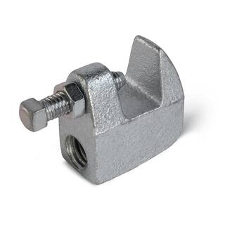 The Plumber's Choice Junior Beam Clamp for 58 in. Threaded Rod in Electro Galvanized Steel 58CLBSGE