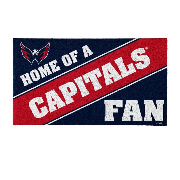 Evergreen Washington Capitals Pvc Mat Color