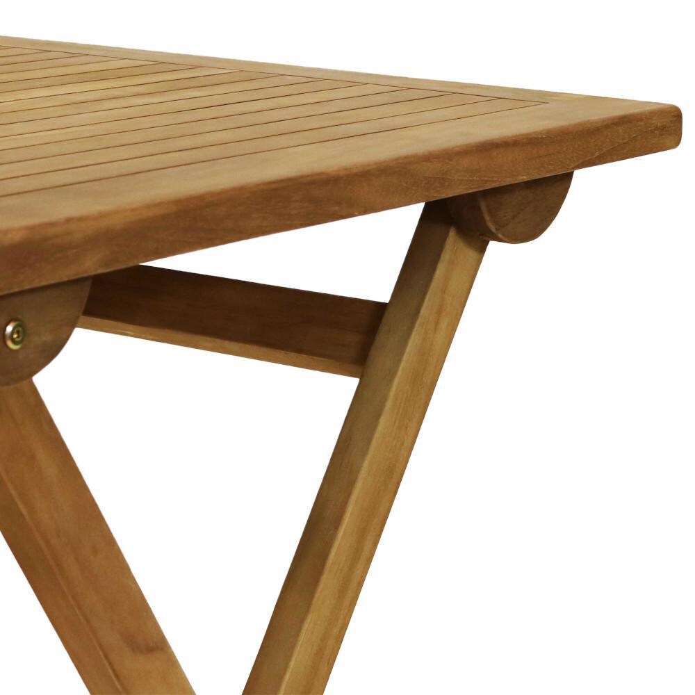 Ultimate Patio Small Wooden Folding Table