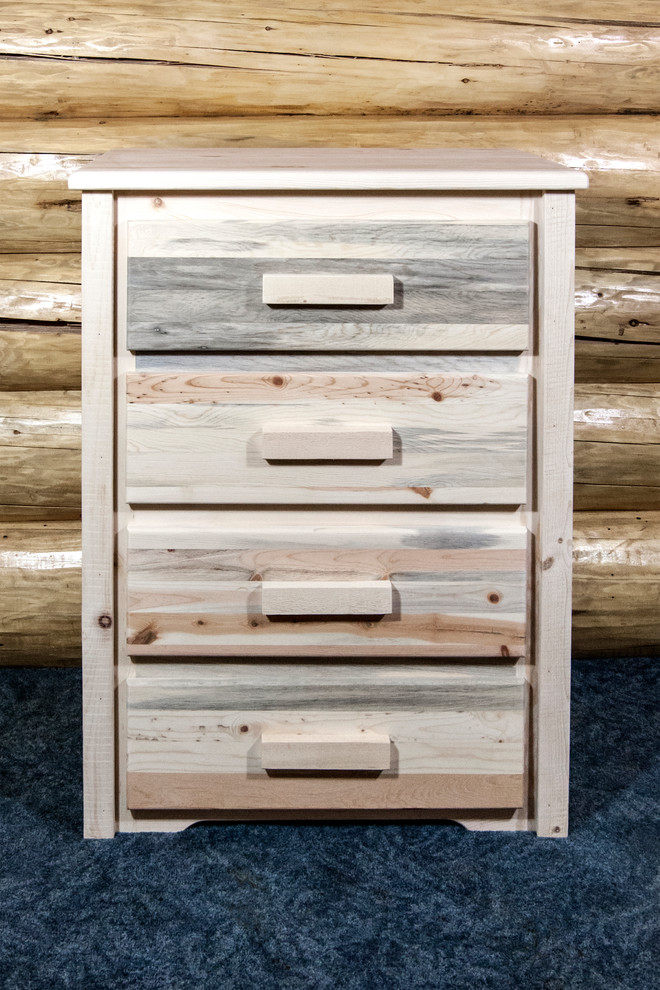 Homestead Collection 4 Drawer Chest   Rustic   Accent Chests And Cabinets   by Montana Woodworks  Houzz