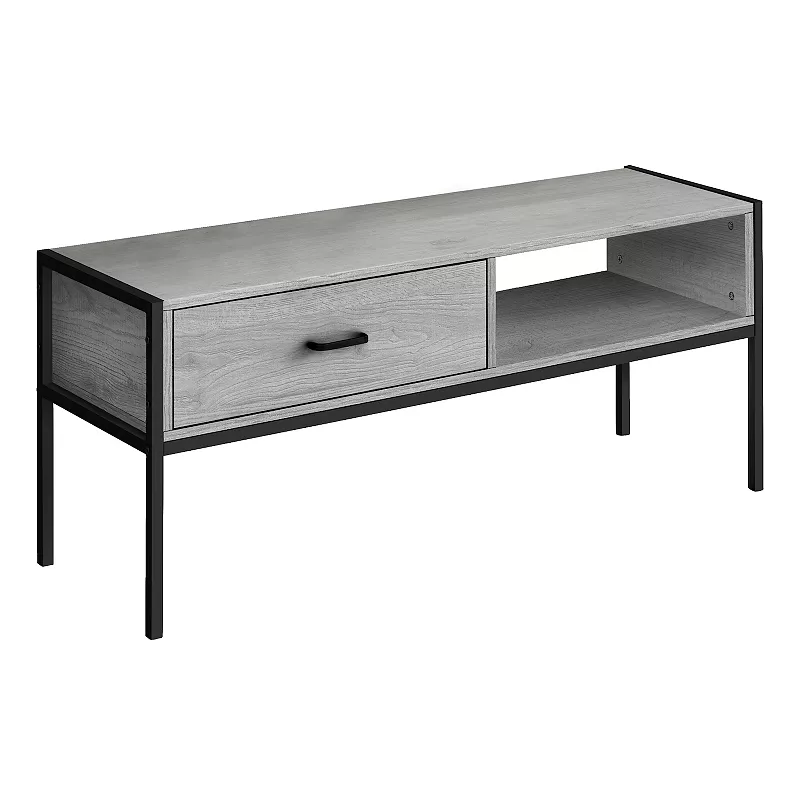 Monarch Modern Black TV Stand