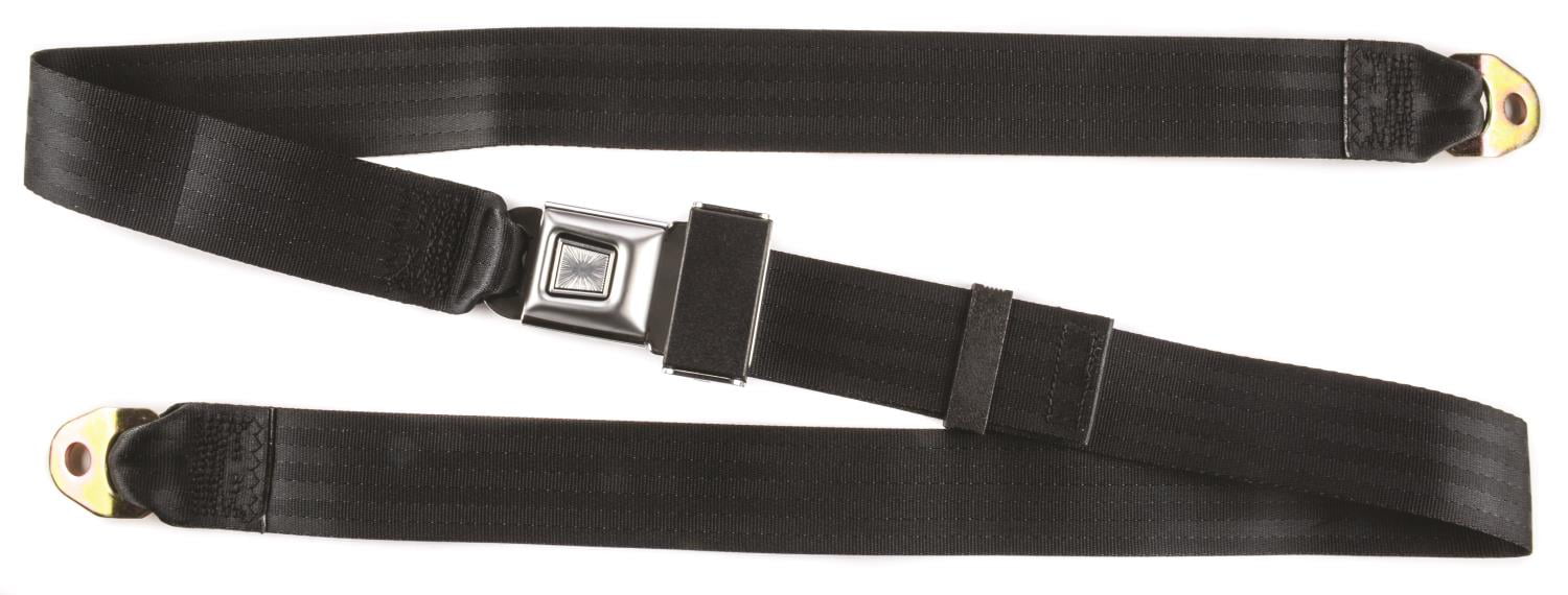 JEGS 70072 2-Point Non-Retractable Seat Belt Length: 74 in. Belt Width 1 7/8 in.