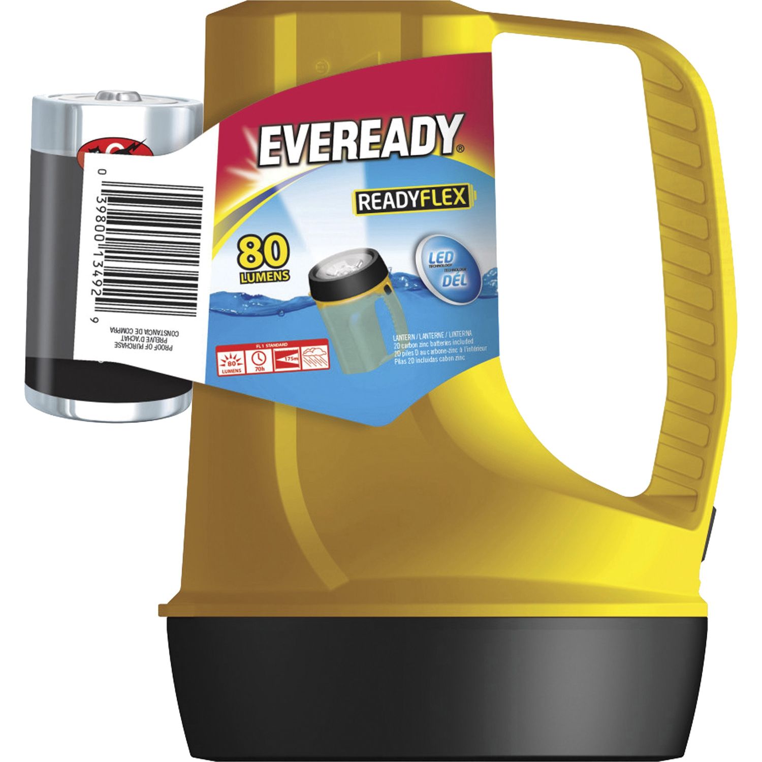 ReadyFlex LED Floating Lantern by Energizer Holdings， Inc EVEEVGPLN451