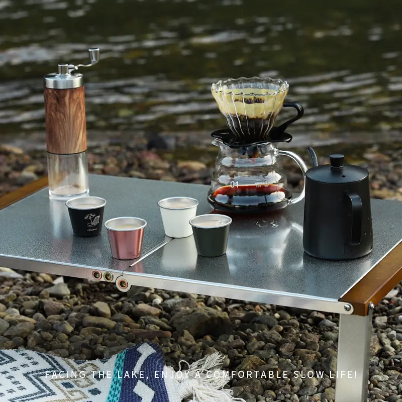 Outdoor 20oz Stainless Steel 304 Coffee Cup 350ML Camping Drinking Mug For Hiking Travel Cups